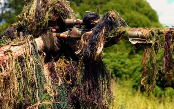 Маскировка снайпера