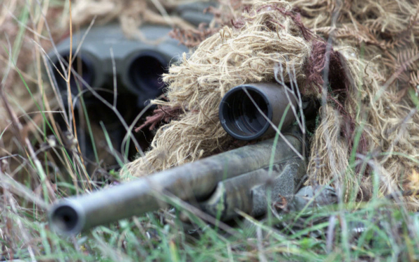 Снайперы замаскировались