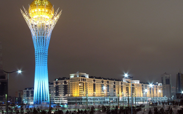 Зима в Астане