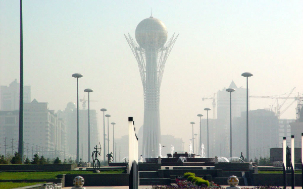 Утро в Астане