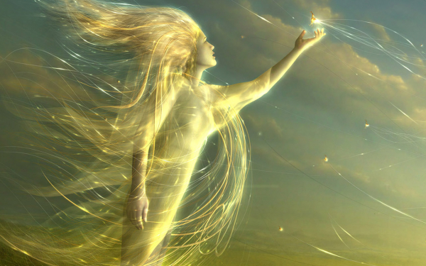 Фея в полете