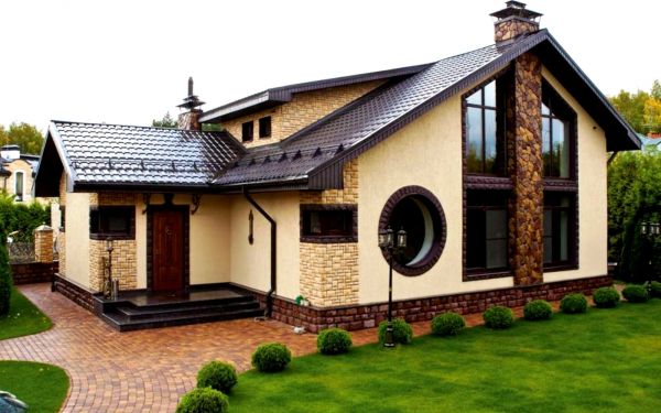 Красивый коттедж