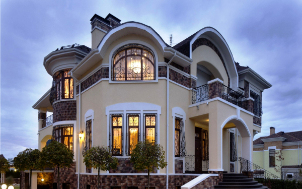 Дом с арками