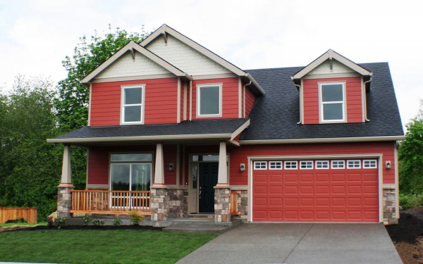 Загородный дом с гаражом