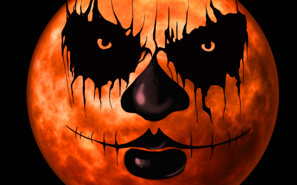 Картинка страшилка на Хэллоуин