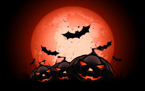 Летучие мыши Хэллоуина