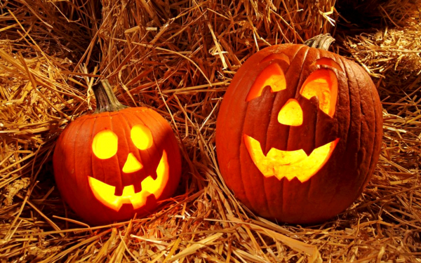 Тыквы фонари Хэллоуина