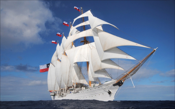 Чилийский парусный корабль