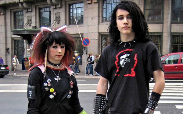 Эмо в городе