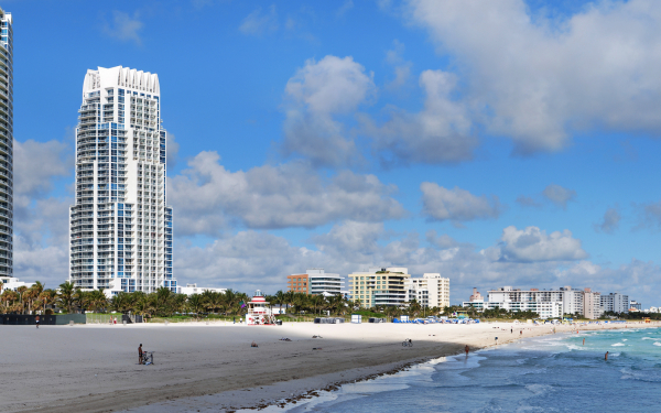 Майами вид с моря