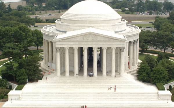 Мемориал третьего президента США Джефферсона