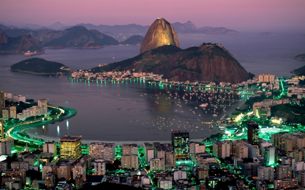 Вечерний Рио - де - Жанейро