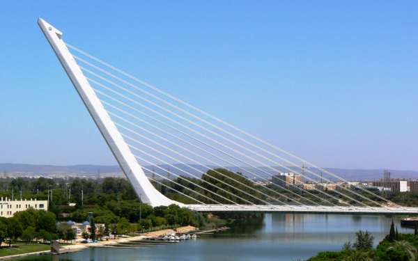 Мост Аламильо в Севилье, Испания