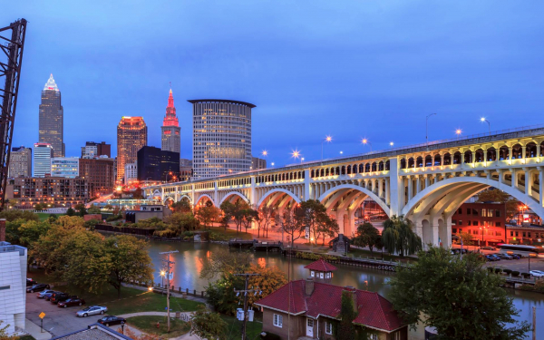 Мост в Кливленде