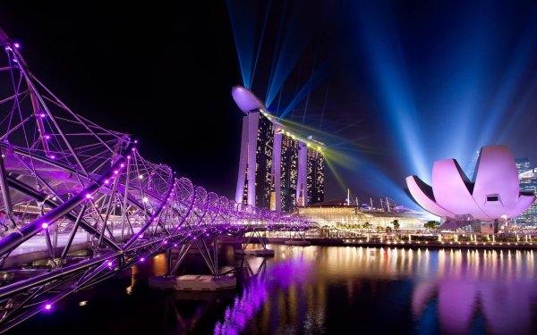 Мост Хеликс в Сингапуре