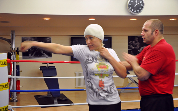 Наталья Рагозина и Федор Емельяненко