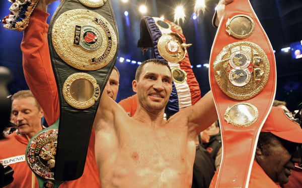 Украинский боксер Владимир Кличко