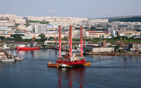Морской порт Мурманска