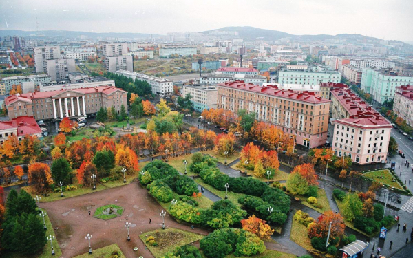 Осень в Мурманске