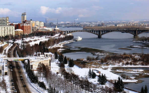 Красноярск Зимой Фото