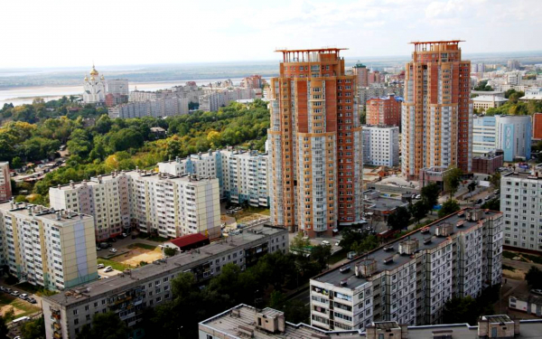 Небоскребы Хабаровска