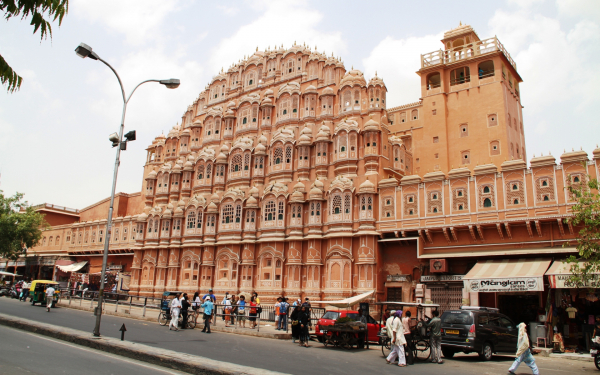 Дворец ветров в Джайпуре, Индия