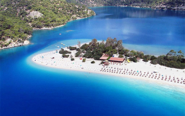 Голубая лагуна в Фетхие, Турция