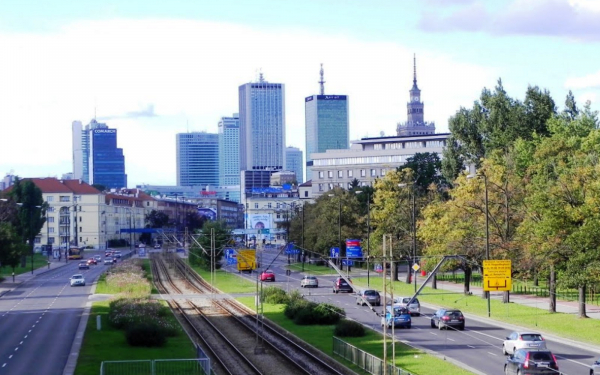 Варшава, проспект Независимости