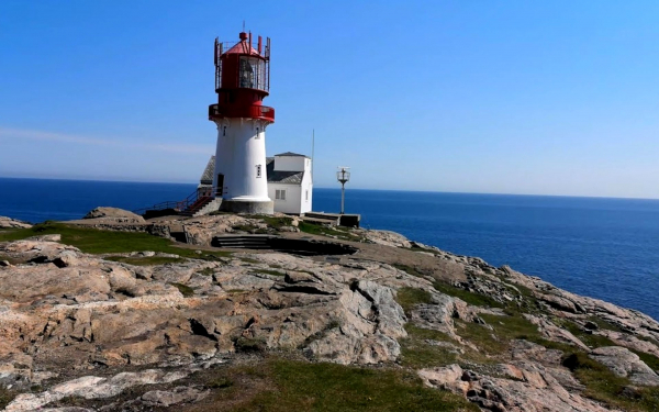 Маяк Линдеснес Норвегия