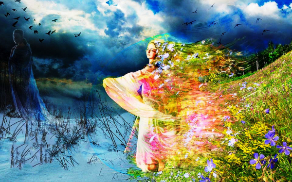 Весна идет весне дорогу