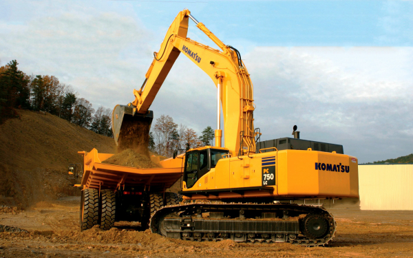 Эксковатор Komatsu PC750LC