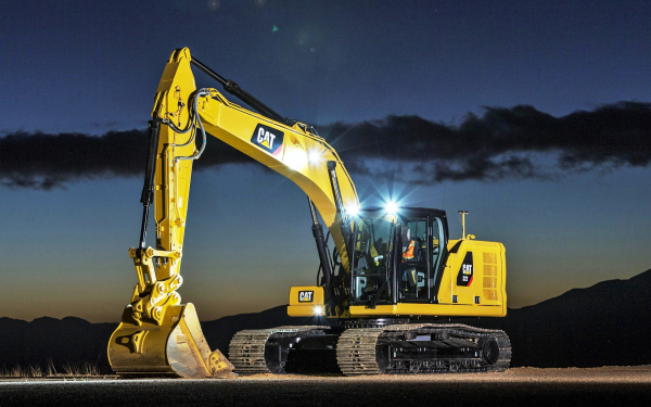 Экскаватор катерпиллер 323