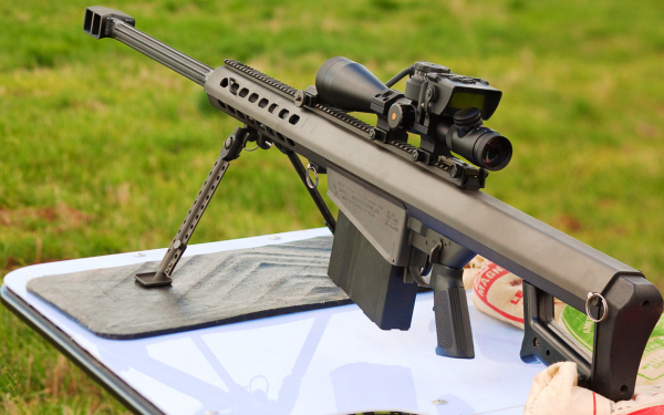 Крупнокалиберная снайперская винтовка Barrett M82