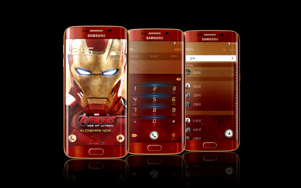 Samsung Galaxy S6 Edge Iron Man Edition