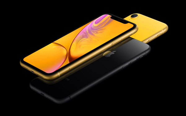 Айфон XR золотой черный