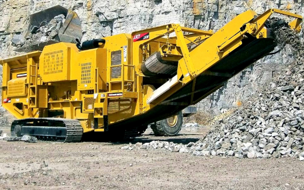 Камнедробильная установка