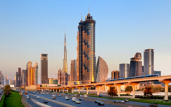 Дубай небоскребы