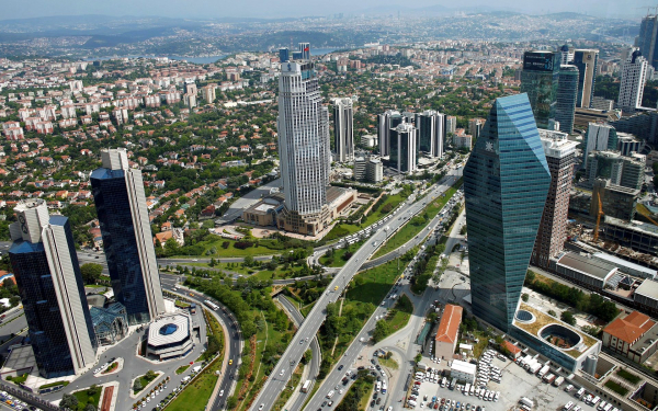 Небоскребы Стамбула