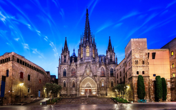 Кафедральный собор в Барселоне