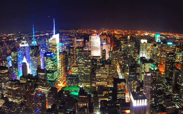 Ночной мегаполис