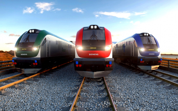 Локомотивы сименс в США