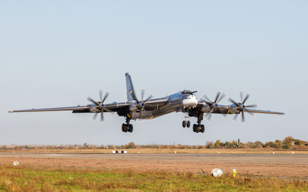 Ту95МС -  российский турбовинтовой стратегический бомбардировщик-ракетоносец
