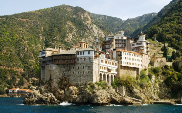 Святая гора Афон в Греции