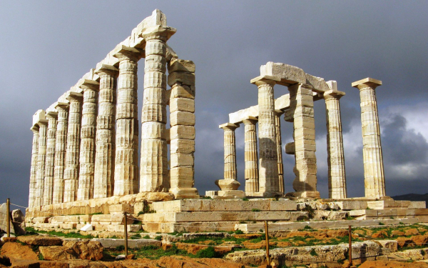 Храм Посейдона на мысе Сунион