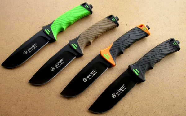 Ножи Ганзо с широким лезвием