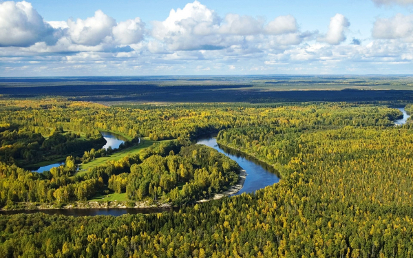 Россия. Сибирские просторы