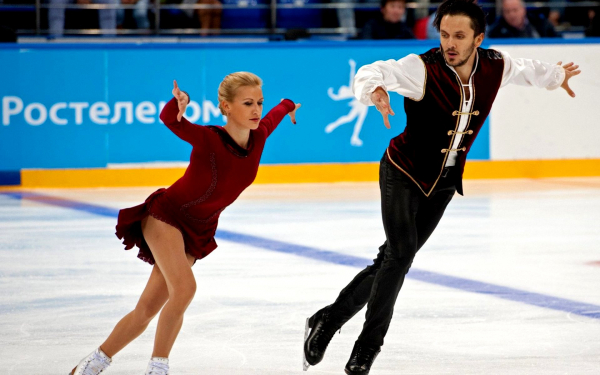 Четырехкратные чемпионы Европы Татьяна Волосожар и Максим Траньков