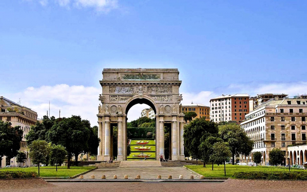 Арка Победы в Генуе