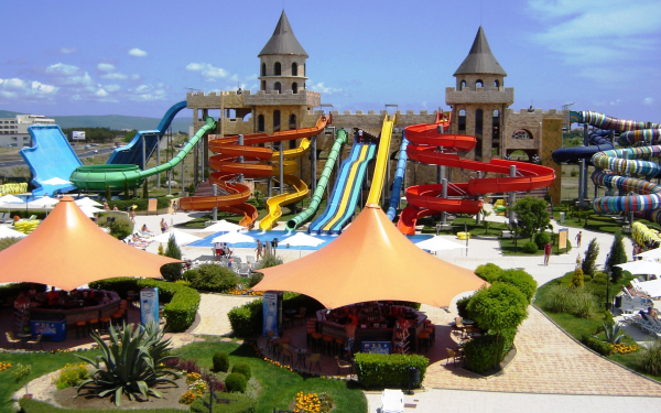 Аквапарк Action Солнечный берег Болгария