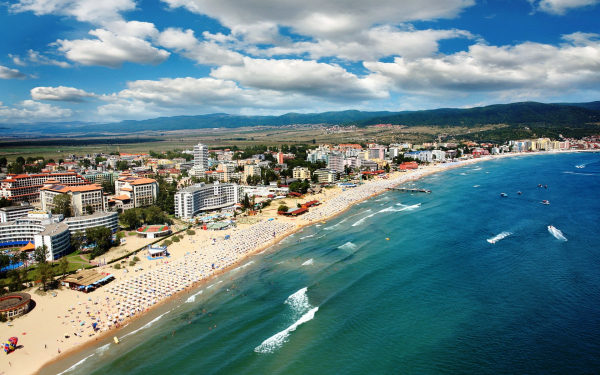Курорт Солнечный берег в Болгарии